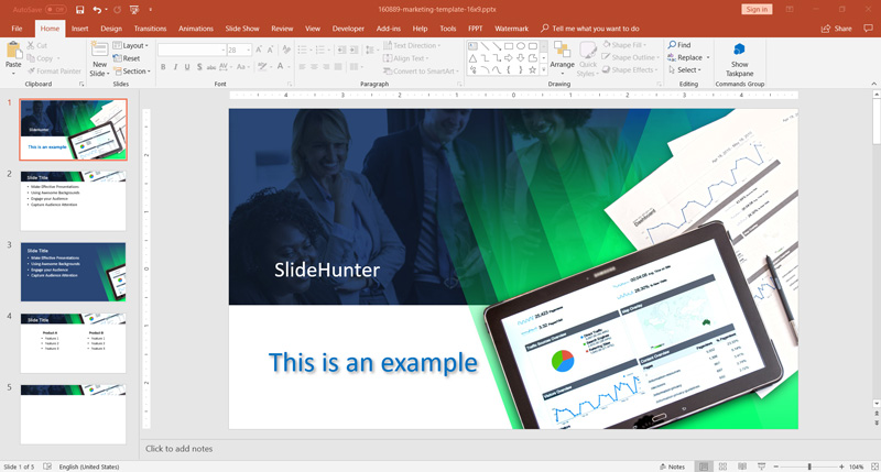 SlideHunter Review Trusted Site To Get Free Presentation Template 