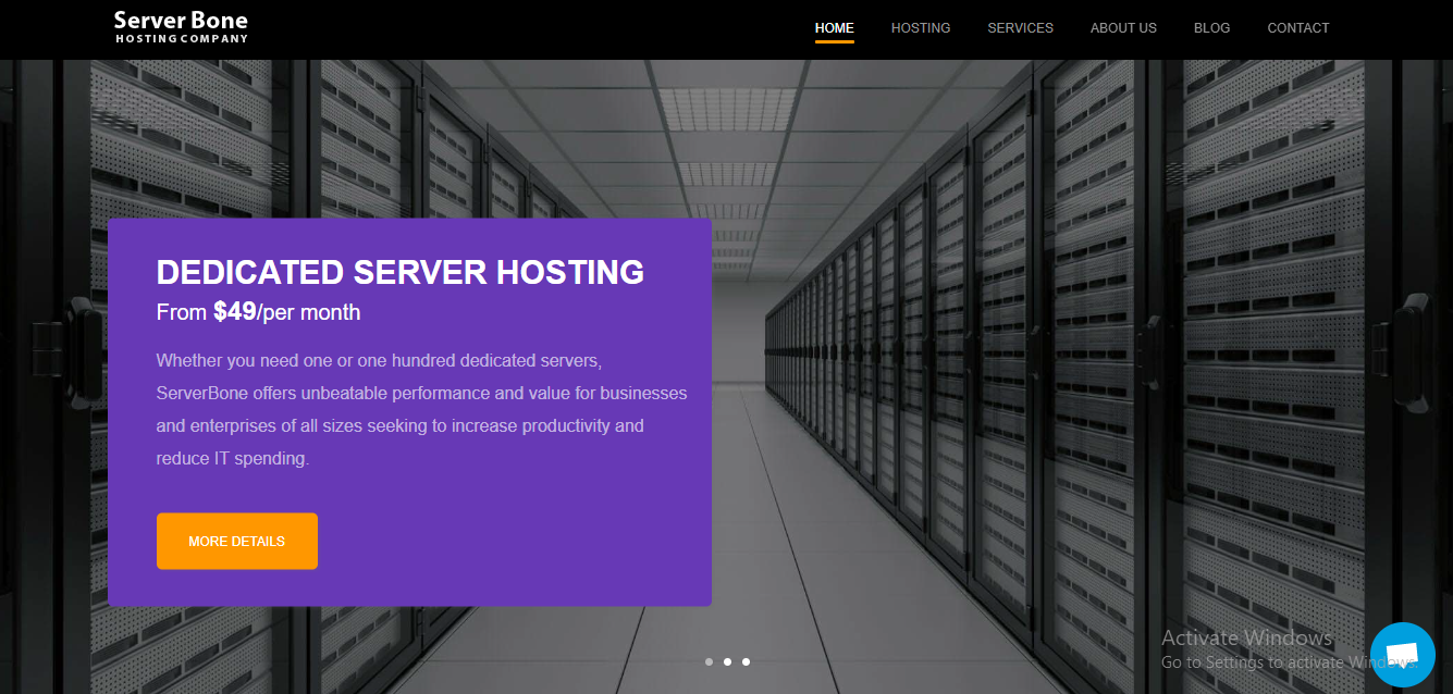 Sbone Server ServerBone Review: The Best & Trusted Dedicated Server Hosting